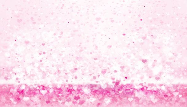 Cuori di bokeh rosa
 - Vettoriali, immagini