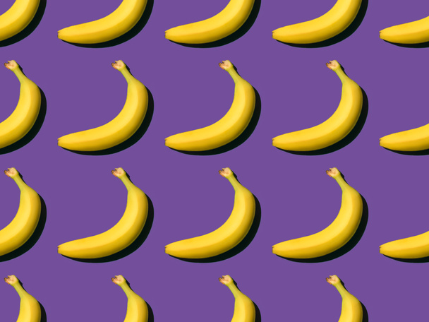 ripe bananas pattern - Fotoğraf, Görsel