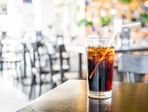 a glass of cola - Photo, Image