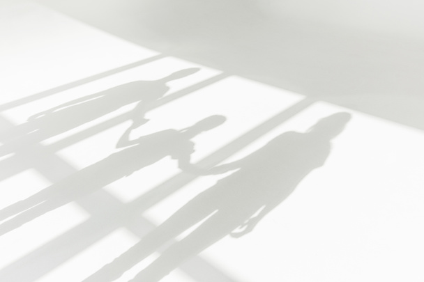shadows of family - Foto, Imagem
