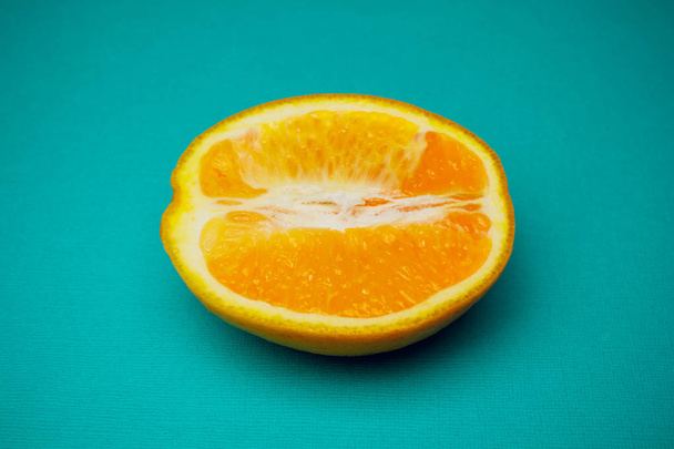 citrus isolated orange fruit fresh - Фото, изображение
