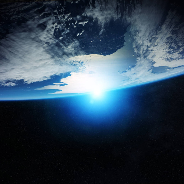Планета Земля в просторі 3D елементи візуалізації цього зображення furnis
 - Фото, зображення