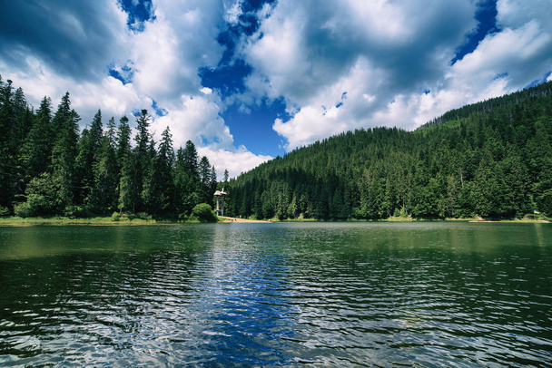Carpathian mountain lake - Photo, Image