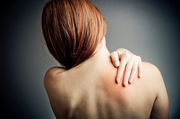 Back pain - Foto, Imagem