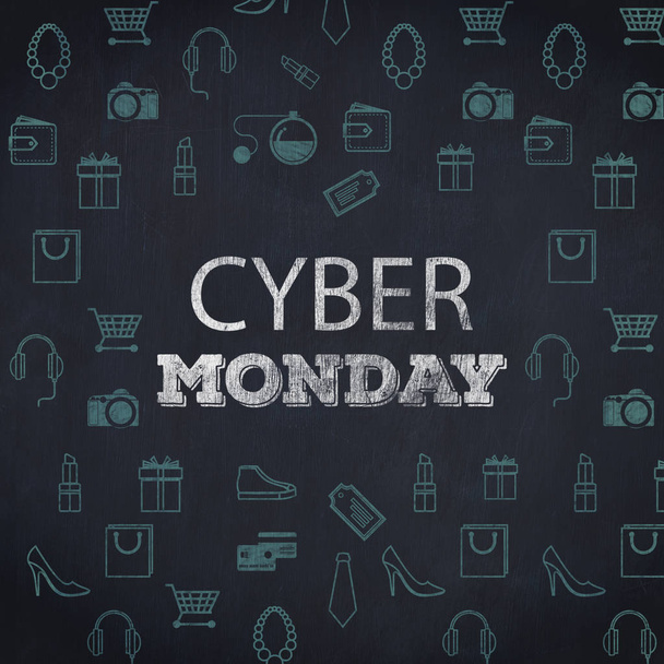 Title for celebration of cyber Monday  - Photo, image