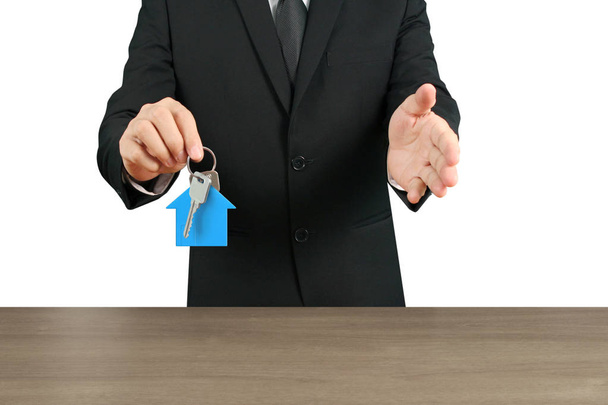 house key in hand  - Photo, Image