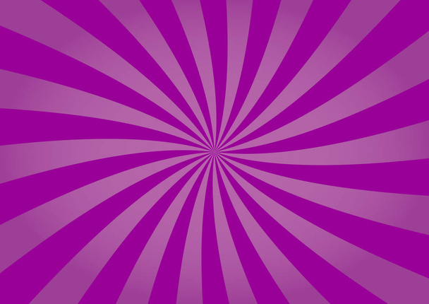 紫のスパイラル、放射状の背景。ベクトル図 - ベクター画像