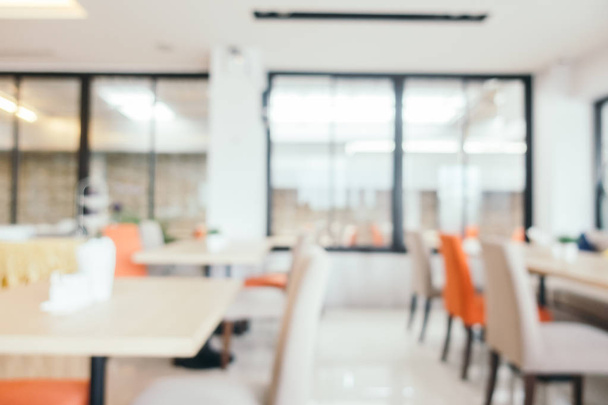 Abstract blur and defocused restaurant interior - Photo, Image