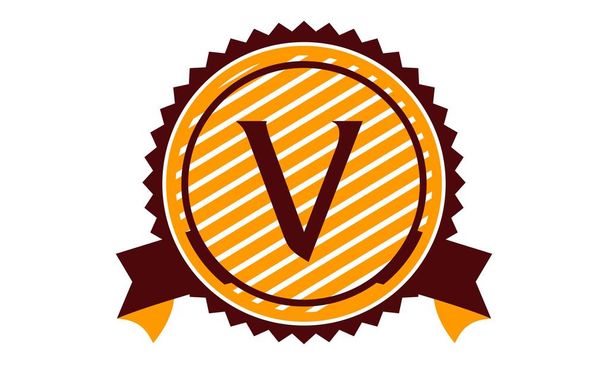 Moderní řešení písmeno V - Vektor, obrázek
