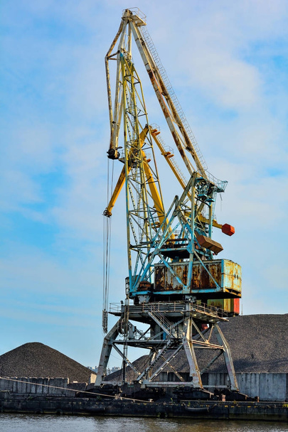 Kaliningrad, port crane - Photo, image