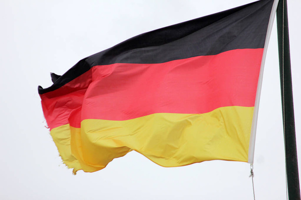 Almanya Ulusal Bayrağı  - Fotoğraf, Görsel