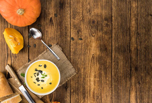 Homemade Pumpkin Soup  - Foto, Imagen