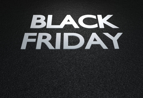Black Friday sale 3D text - Photo, image