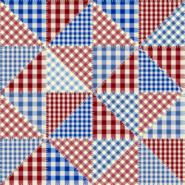 Imitation of a patchwork - Vector, Image