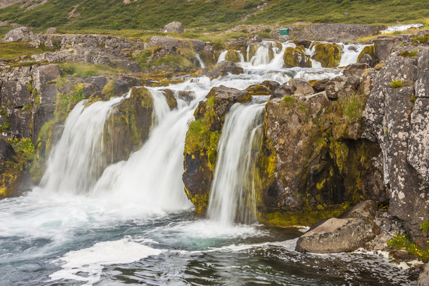 Detail of Dynjandi waterfall - Iceland. - Photo, Image