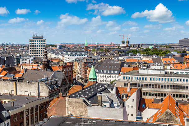 Panorama of Copenhagen in Denmark - Φωτογραφία, εικόνα