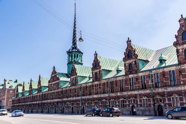 Former stock exchange building  in Copenhagen - Фото, изображение
