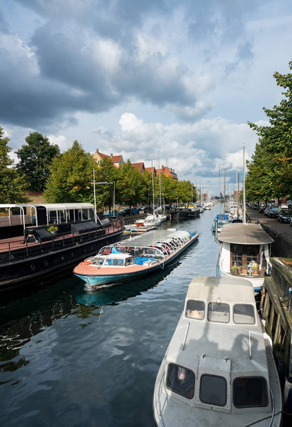 Christianshavns Kanal in Copenhagen Denmark - Photo, Image