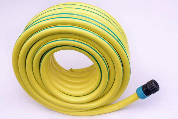 Yellow hose pipe - Photo, Image
