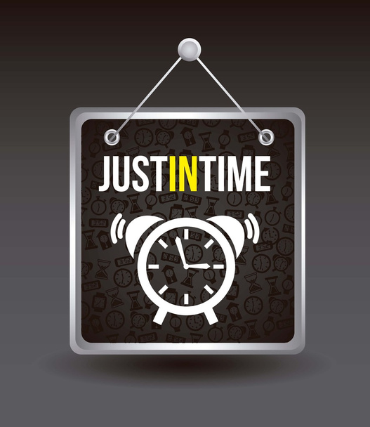 Just in time - Vector, Image