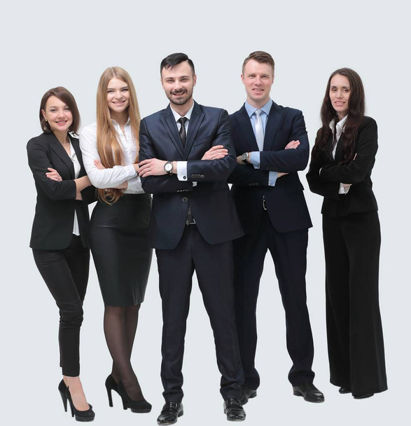 Groepsportret van succesvolle business team - Foto, afbeelding