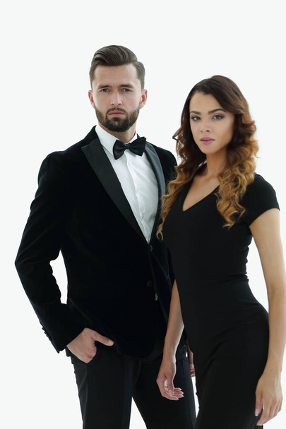 Successful business couple is standing - Fotoğraf, Görsel