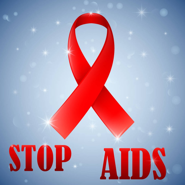 世界エイズデー - ベクター画像