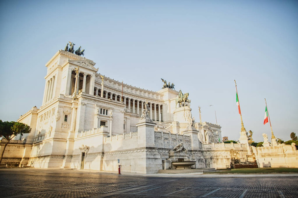 view of Piazza Venezia in Rome - Foto, Imagen