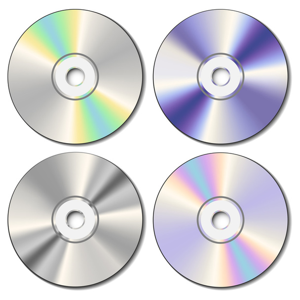 Realistic CD set - Vector, Image