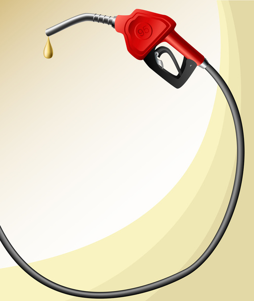 Fuel nozzle frame - Vector, Image