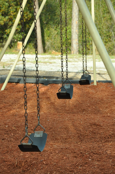 Empty swing set - Photo, Image