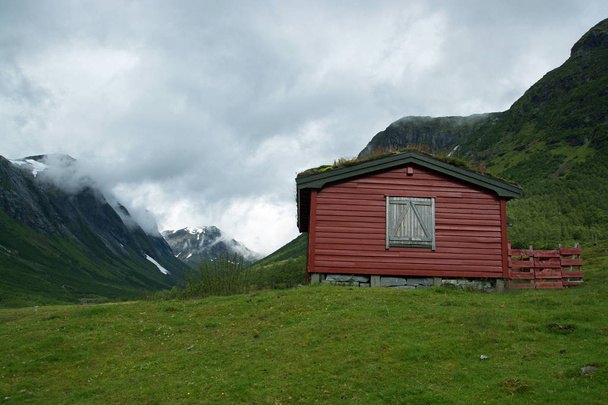 Landschaft in sogn og fjordane, Norwegen - Foto, Bild