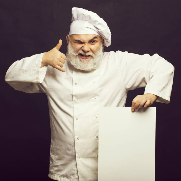 Cook with white paper - Fotó, kép