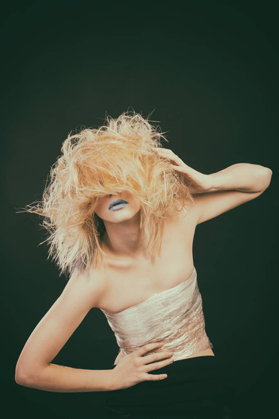 Gorgeous disheveled blonde - Valokuva, kuva