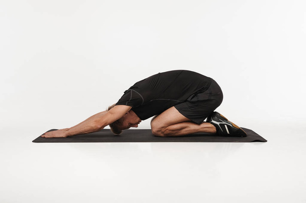 Man stretching his back - Fotó, kép