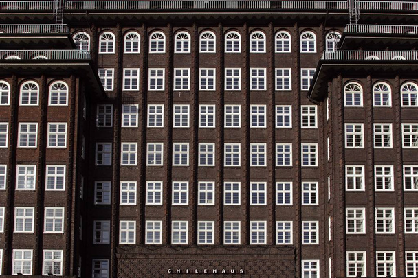 Chilehaus in the city of Hamburg, Hamburg, Germany, Europe - Zdjęcie, obraz