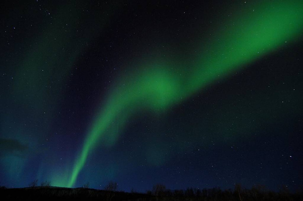 Kuzey ışıkları (Kutup ışıkları), Norveç, Scandinavia, Europe - Fotoğraf, Görsel
