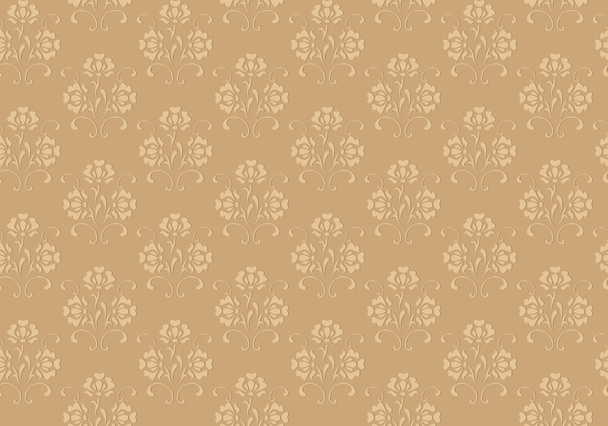 Seamless background beige - Διάνυσμα, εικόνα