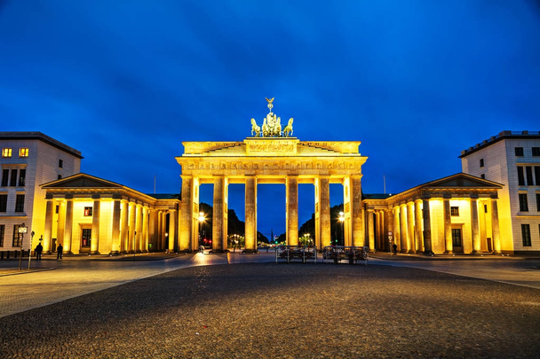 Brandenburger poort in Berlijn, Duitsland - Foto, afbeelding