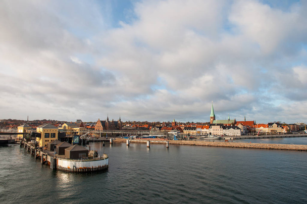 Város Helsingoer, Dánia - Fotó, kép