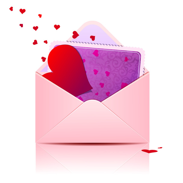 Love letter - Вектор,изображение