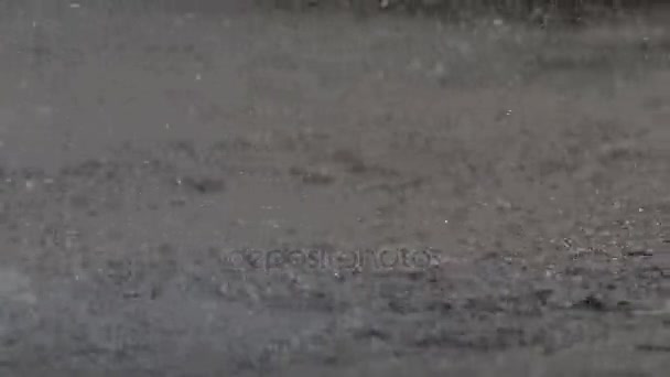 Kapky deště fontána - Záběry, video