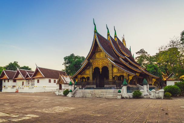 Wat Xieng Thong (gouden stad tempel) in Luang Prabang, Laos. Xie - Foto, afbeelding