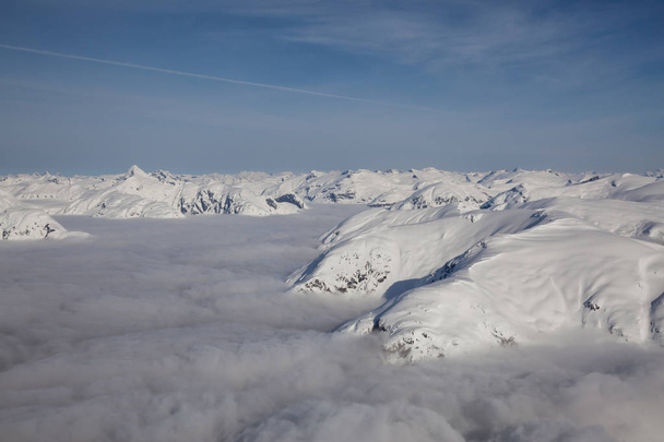 Snowy mountains landscape  - Fotó, kép