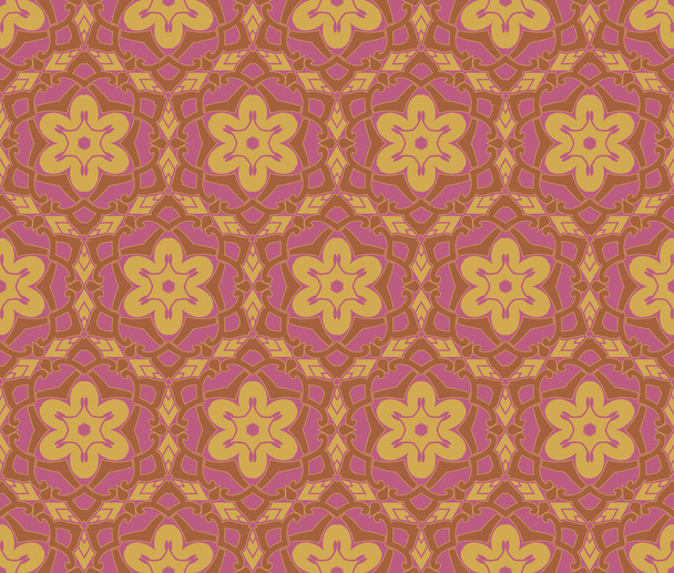 Modern geometric seamless pattern ornament background - Vecteur, image