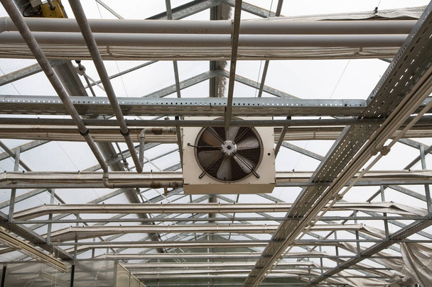 greenhouse with radiator detail  - Foto, Imagem