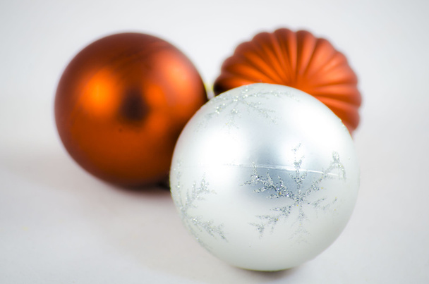 Tres bolas de Navidad
 - Foto, imagen