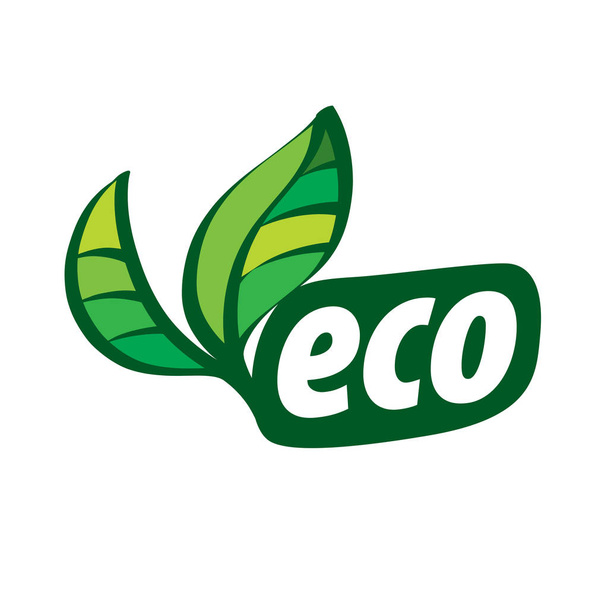 ロゴのベクトルのエコ - ベクター画像