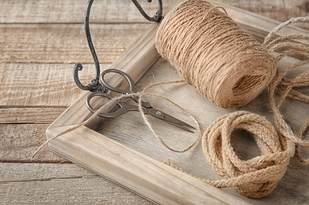hemp twine and rope - Photo, image