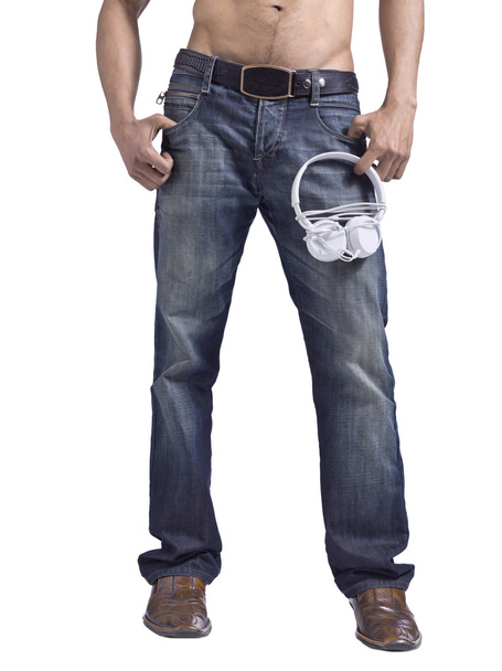 masculino em jeans
 - Foto, Imagem